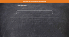 Desktop Screenshot of cico-sport.com